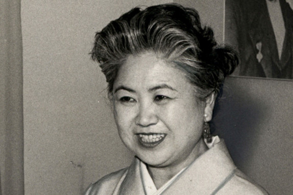 Mrs. Hashimoto from the Japanese Red Cross.