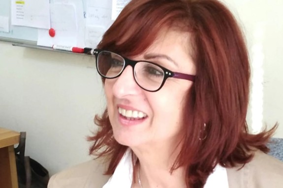 Christine Fares smiling
