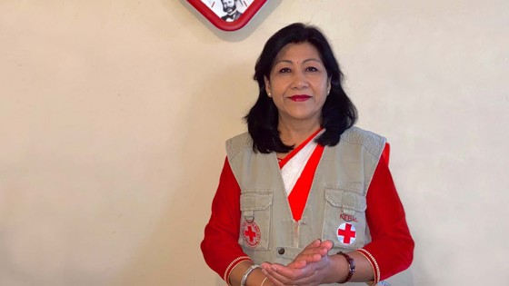 Dr. Manita Rajkarnikar smiling at the camera