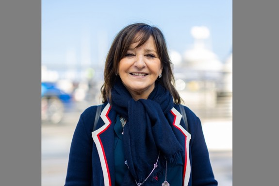 Bettina Ragazzoni smiling at the camera