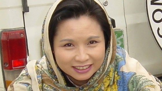 Ivy Wu smiling at the camera