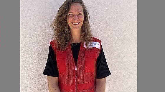 Marijke Panis smiling at the camera