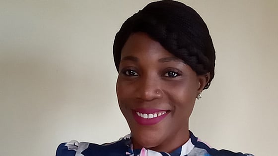 Ifeyinwa Luciana Nwankwo smiling at the camera