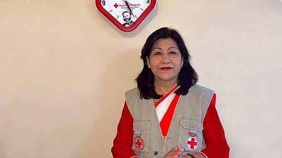 Dr. Manita Rajkarnikar smiling at the camera