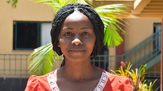 Esther Muiruri smiling at the camera