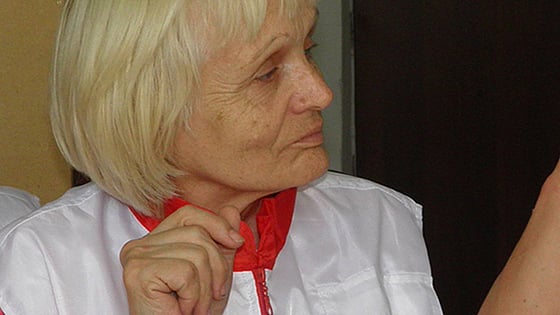 Shamshura Lyudmila Grigoriyevna smiling