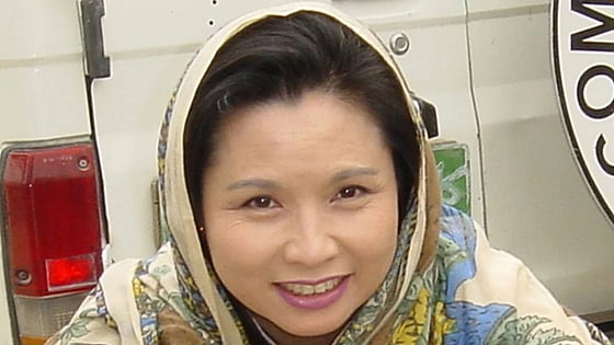 Ivy Wu smiling at the camera