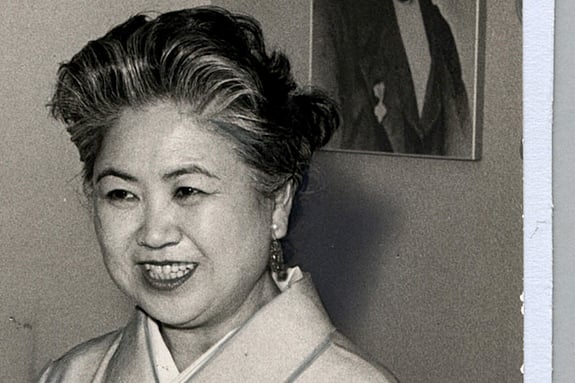 Mrs. Hashimoto from the Japanese Red Cross.