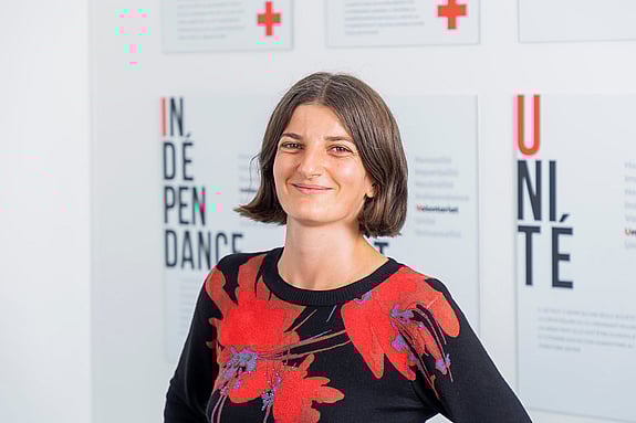 Emilie Rammaert smiling at the camera