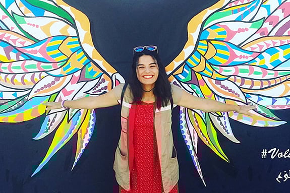 Wiem Chamsi smiling at the camera