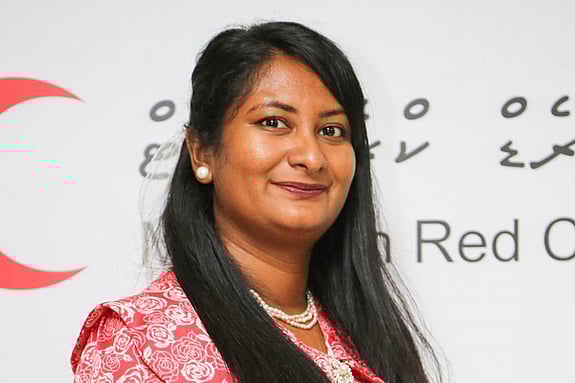 Aishath Noora Mohamed, from the Maldives Red Crescent