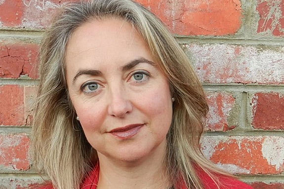 Helen Durham looking at the camera