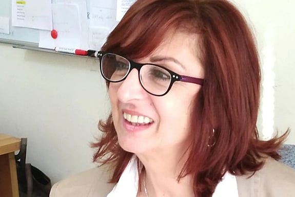 Christine Fares smiling