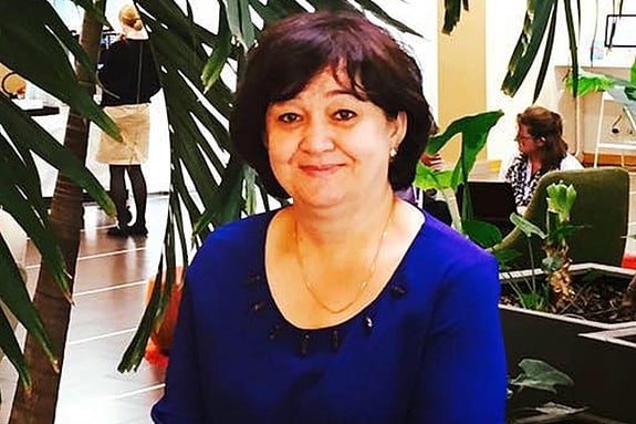 Diloram Mirova from Tadjikistan Red Crescent