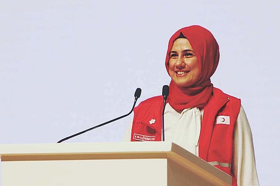 Prof. Dr. Fatma Meriç Yılmaz, Turkish Red Crescent