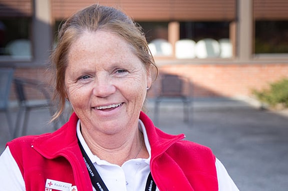 Pernille Lemming smiling at the camera
