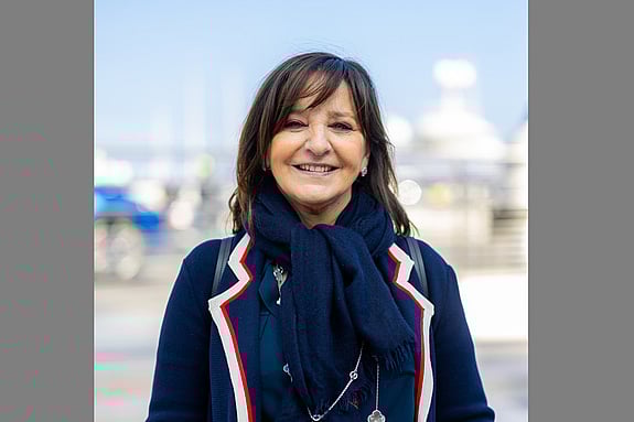 Bettina Ragazzoni smiling at the camera