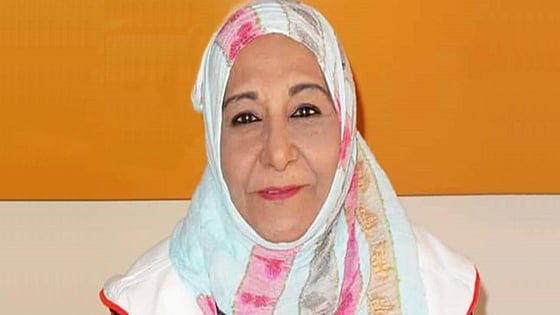 Aietdal Abdo Nasser smiling at the camera