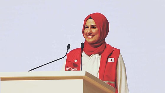 Prof. Dr. Fatma Meriç Yılmaz, Turkish Red Crescent