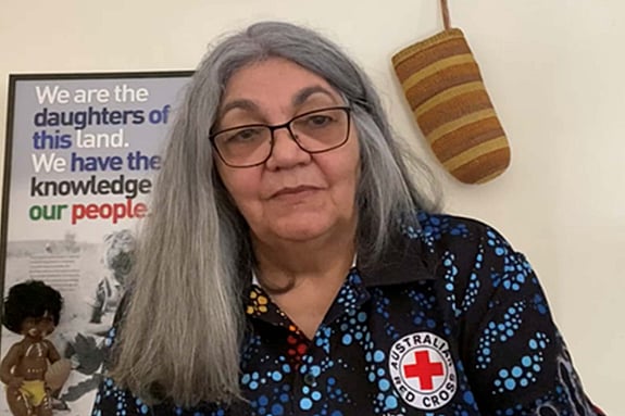 Jenny Brown, Australian Red Cross