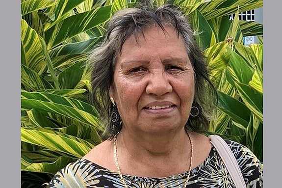 May Rosas, from the Australian Red Cross