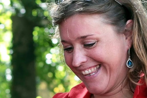 Déborah Stomp smiling